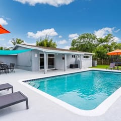 Big Pool 5BR Sleeps 12 · Fort Lauderdale Getaway
