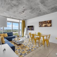 Midtown Miami 1BR · Free Parking + Wynwood Nearby