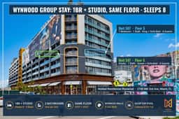 2 Units on One Floor for 8 · Wynwood Rooftop Pool - Image 2