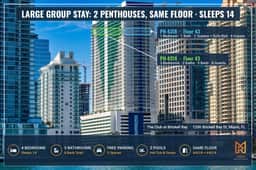 2 Penthouses Sleeps 14 · Brickell, Free Parking - Image 2