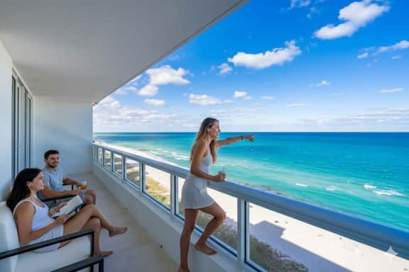 Oceanfront Penthouse 2BR · Free Parking + Views - Image 3